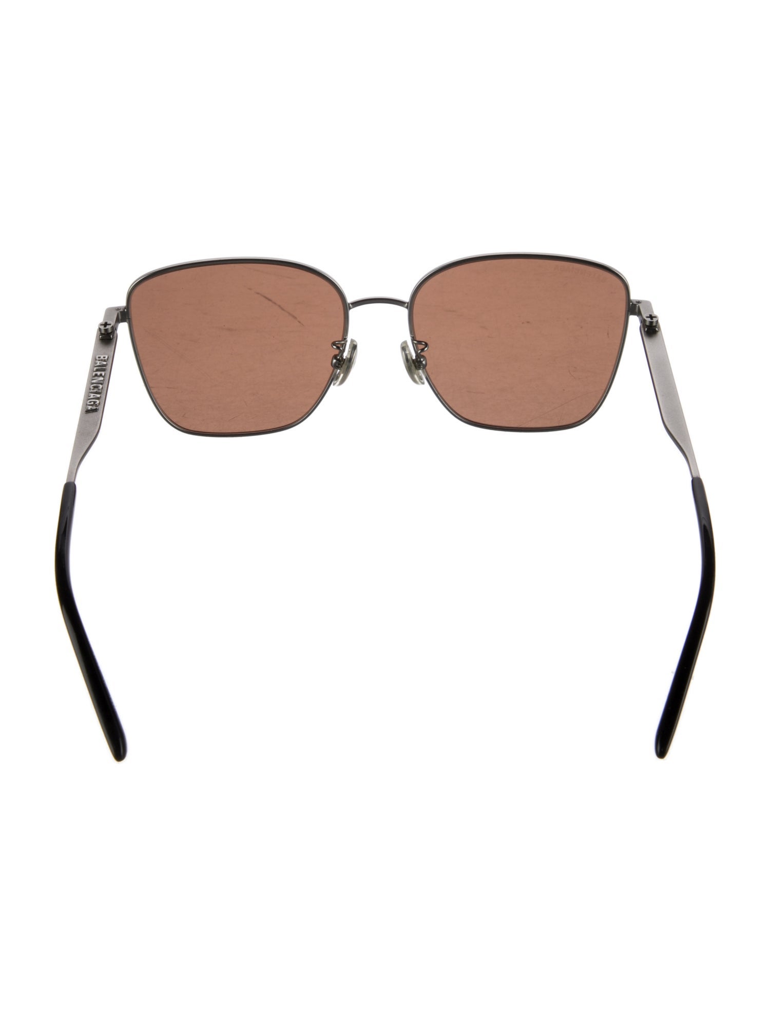 Balenciaga Square Tinted Sunglasses